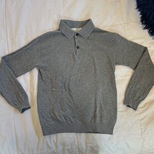 H&M Boys 8-10Y Thin Weight Sweater Knit Polo, like new